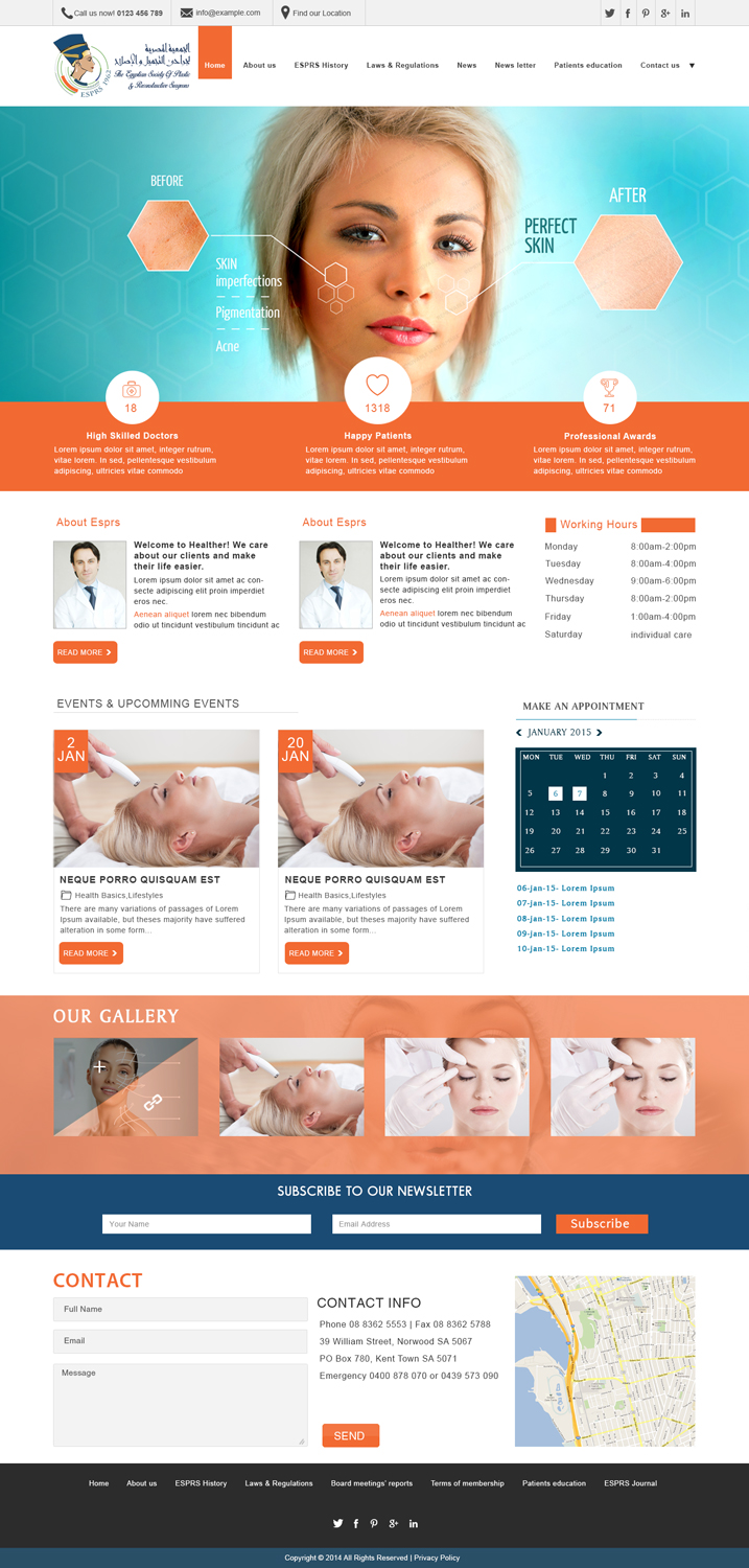 Web Design by webxvision for this project | Design #5229534