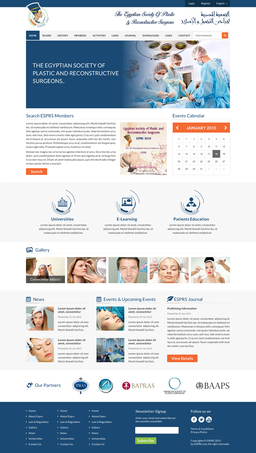Web Design by Sbss for this project | Design #5291846