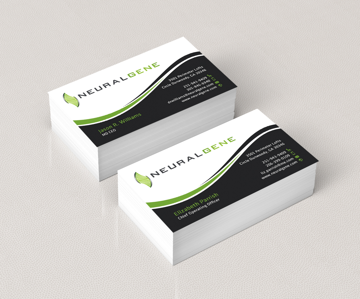 Business Card Design by Sarah Haroon for this project | Design #5195819