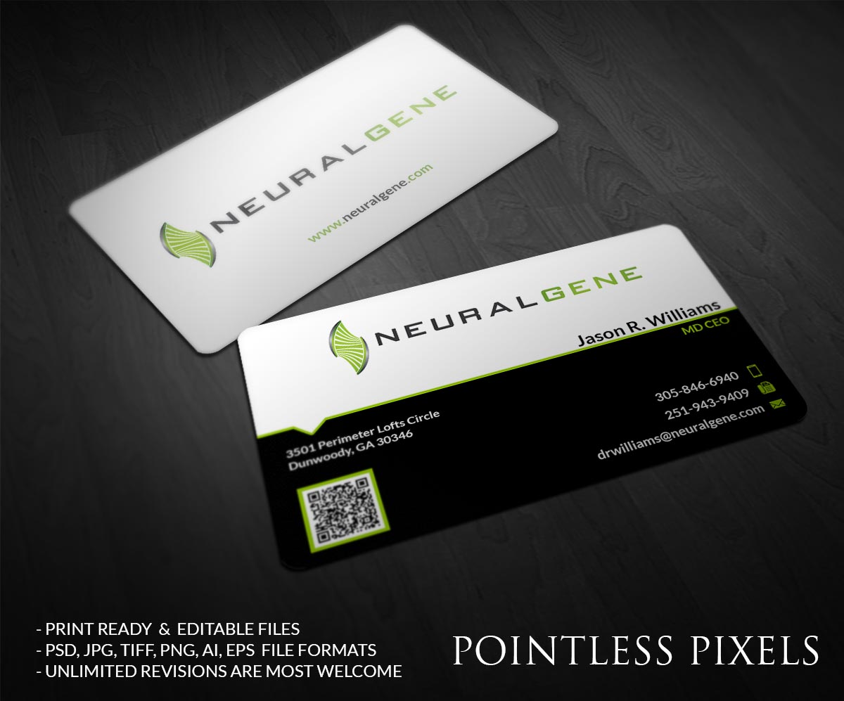 Business Card Design by Pointless Pixels India for this project | Design #5195388