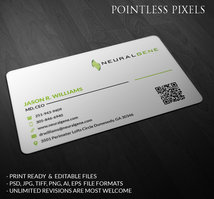 Design de Carte de Visite par Pointless Pixels India pour ce projet | Design #5195578