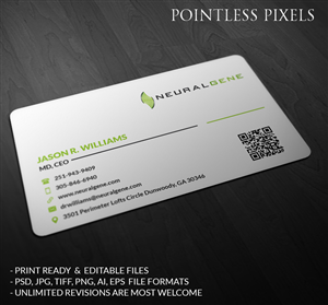 Business Card Design by Pointless Pixels India for this project | Design: #5195578