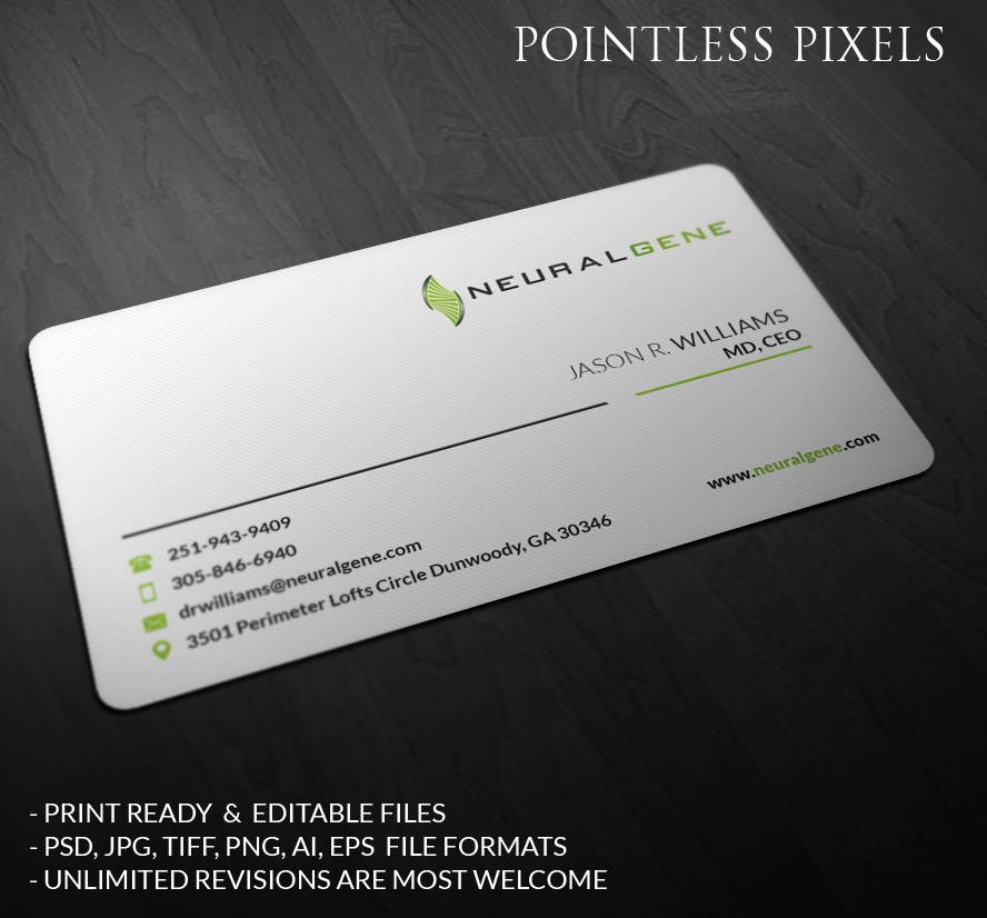 Business Card Design by Pointless Pixels India for this project | Design #5195579