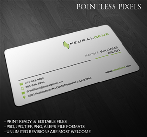 Business Card Design by Pointless Pixels India for this project | Design: #5195579