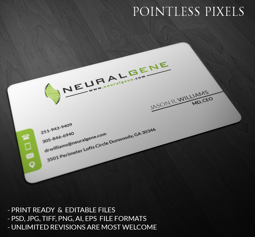 Business Card Design by Pointless Pixels India for this project | Design #5195581