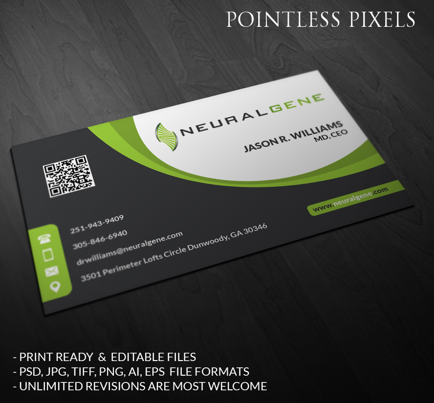 Business Card Design by Pointless Pixels India for this project | Design #5195739