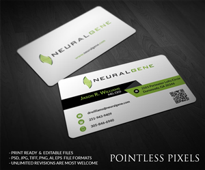 Business Card Design by Pointless Pixels India for this project | Design: #5195757