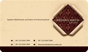 Visitenkarten-Design von disign für dieses Projekt | Design: #259976