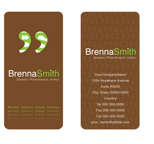 Visitenkarten-Design von Dightondesign für dieses Projekt | Design: #260158