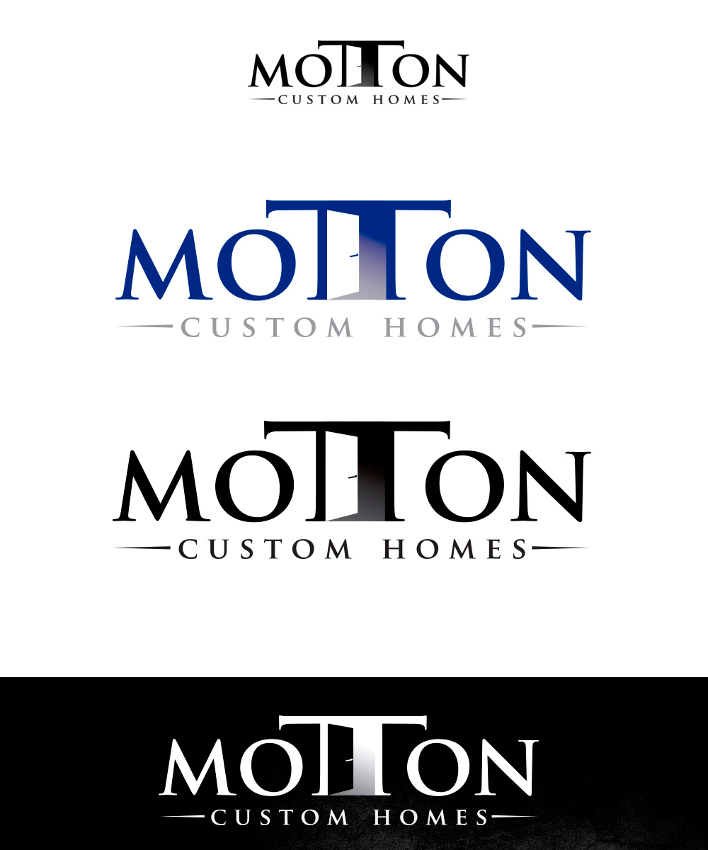 Diseño de Logo por StudioD™ para Motton Custom Homes | Diseño #1450672