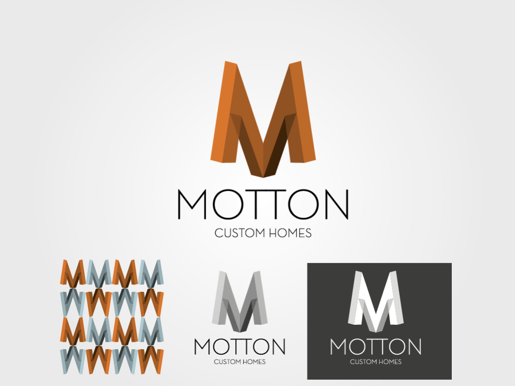 Logo Design by Empathy Design for Motton Custom Homes | Design #1451040