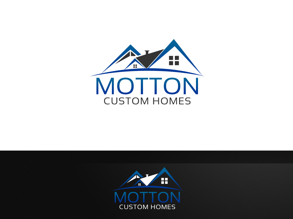 Diseño de Logo por JohnM. para Motton Custom Homes | Diseño #1451795