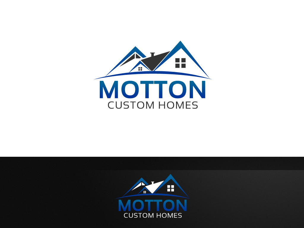 Diseño de Logo por JohnM. para Motton Custom Homes | Diseño #1460384