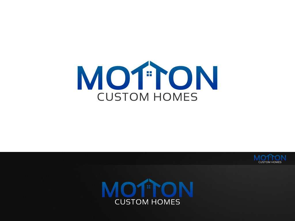 Diseño de Logo por JohnM. para Motton Custom Homes | Diseño #1461034