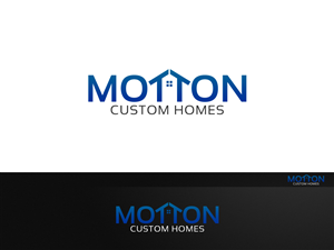 Logo Design by JohnM. for Motton Custom Homes | Design: #1461034