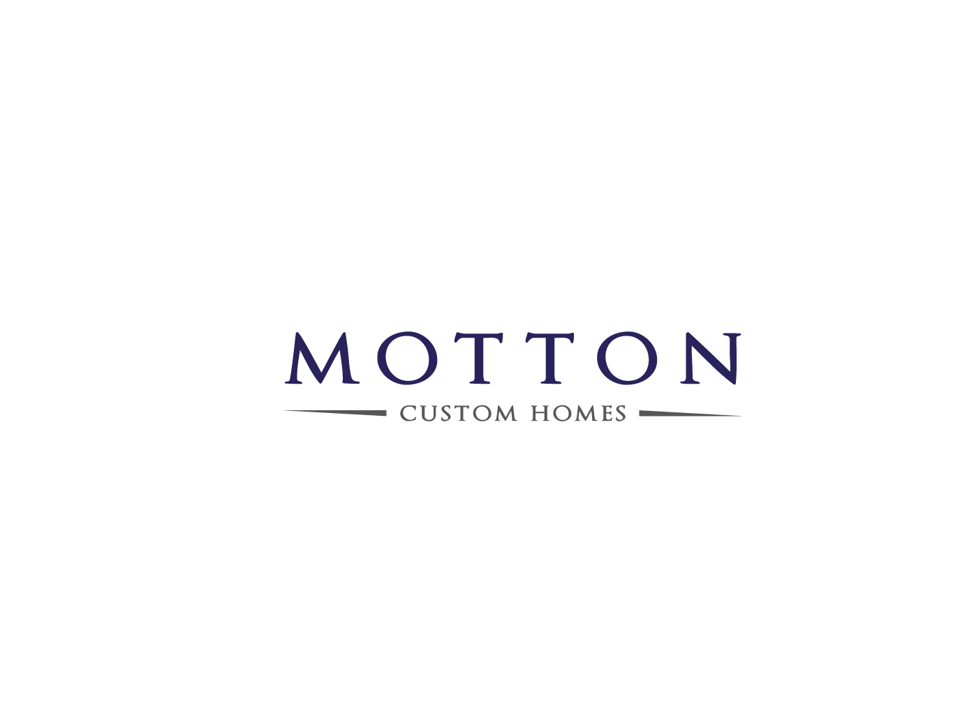 Logo Design by Pv_999 for Motton Custom Homes | Design #1471277