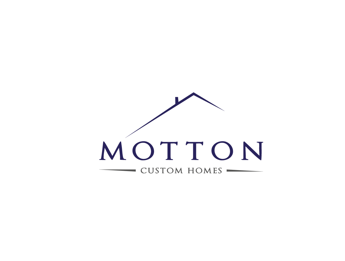 Logo Design by Pv_999 for Motton Custom Homes | Design #1497680