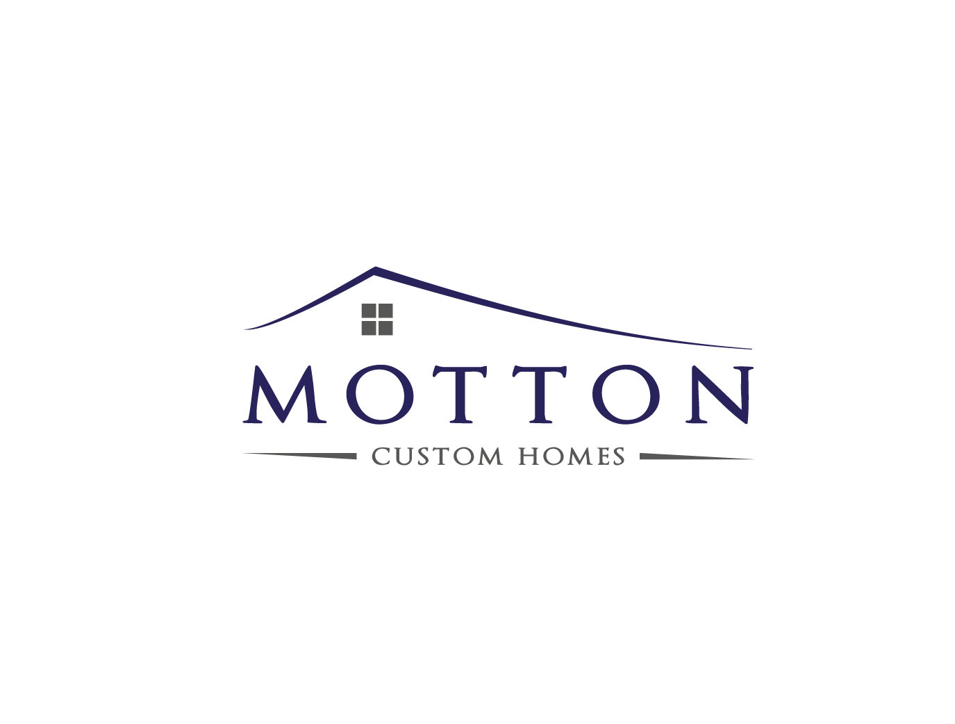 Logo Design by Pv_999 for Motton Custom Homes | Design #1500244