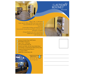 Design de Carte Postale par 4AD pour Water Pure & Simple | Design : #5208989