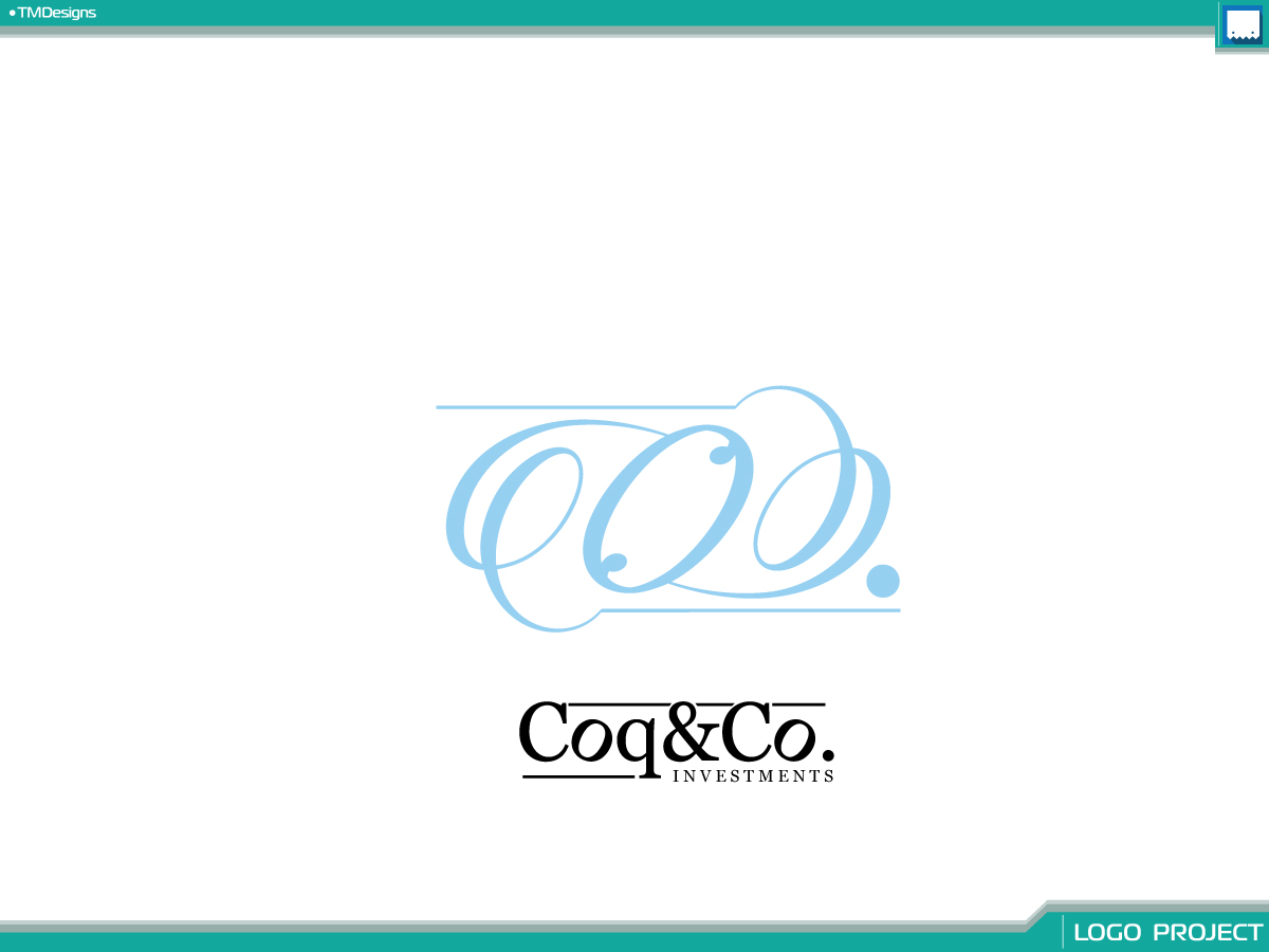 Logo Design by ARTMD for Coq & Co., Ltd. | Design #5203651