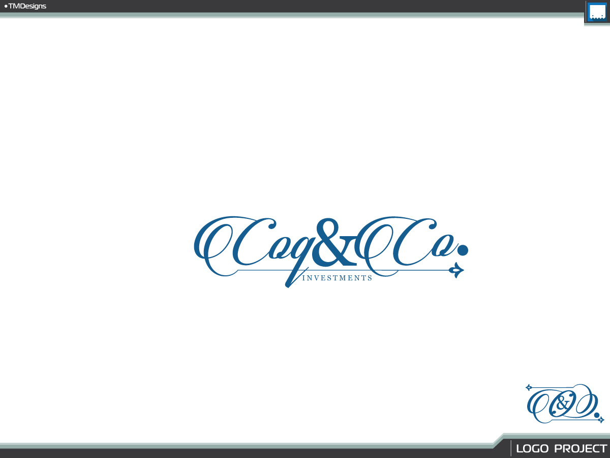 Logo Design by ARTMD for Coq & Co., Ltd. | Design #5204897