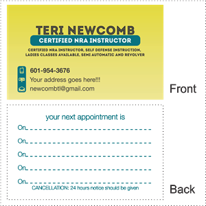 Business Card Design by Tahneit Khan