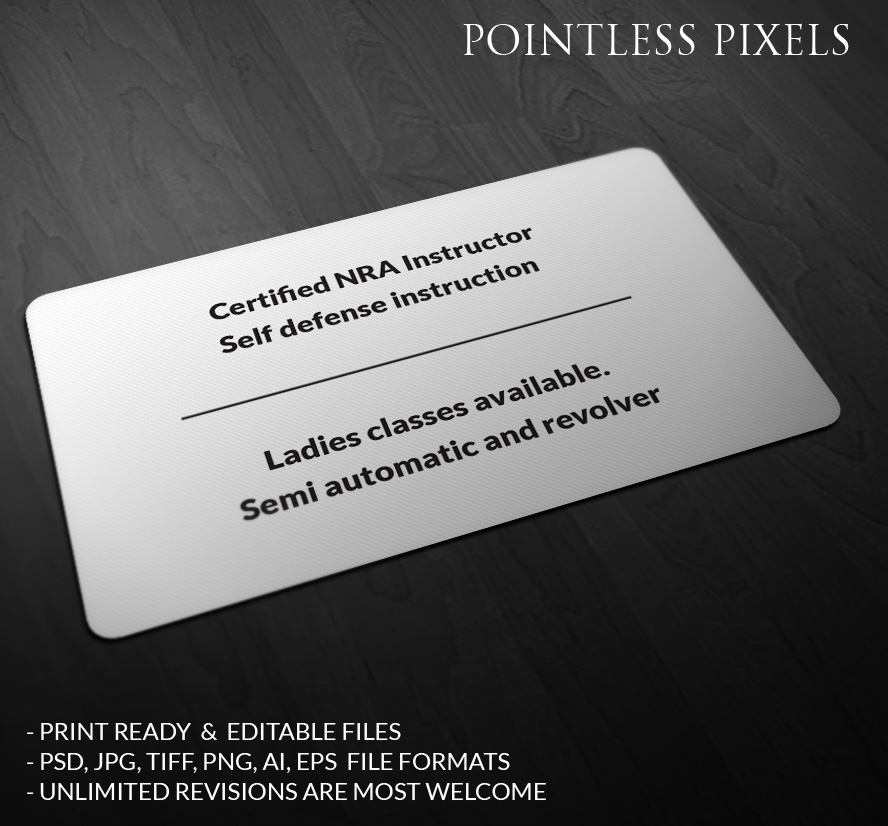Design de Carte de Visite par Pointless Pixels India pour ce projet | Design #5201245