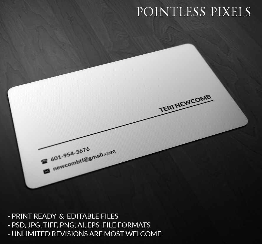 Business Card Design by Pointless Pixels India for this project | Design #5208603