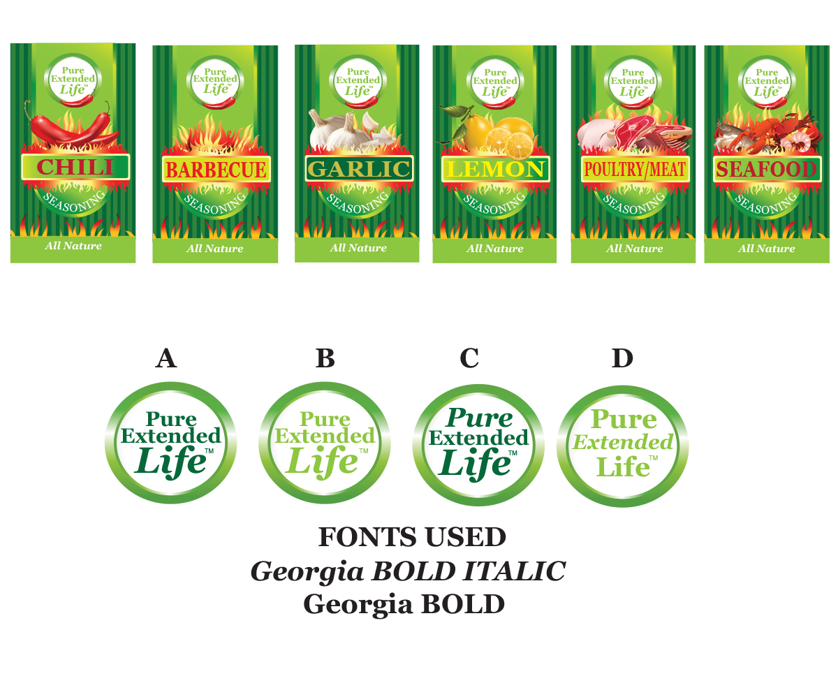 Design Étiquette par Soula Vetter pour Pure Extended Life | Design #5465846