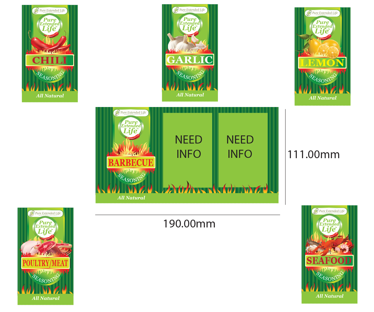 Label Design by Soula Vetter for Pure Extended Life | Design #5486161
