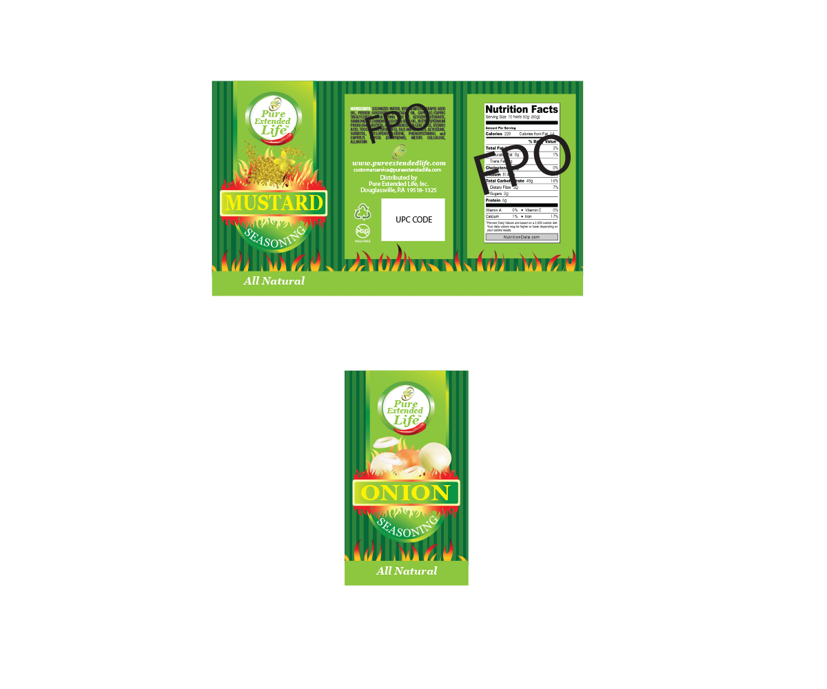 Label Design by Soula Vetter for Pure Extended Life | Design #5520805