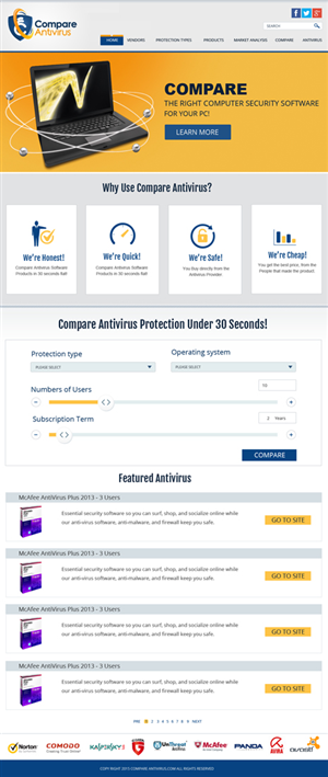 Web Design by Chikki for this project | Design: #5212364