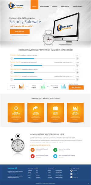 Web Design by pb for this project | Design: #5214790