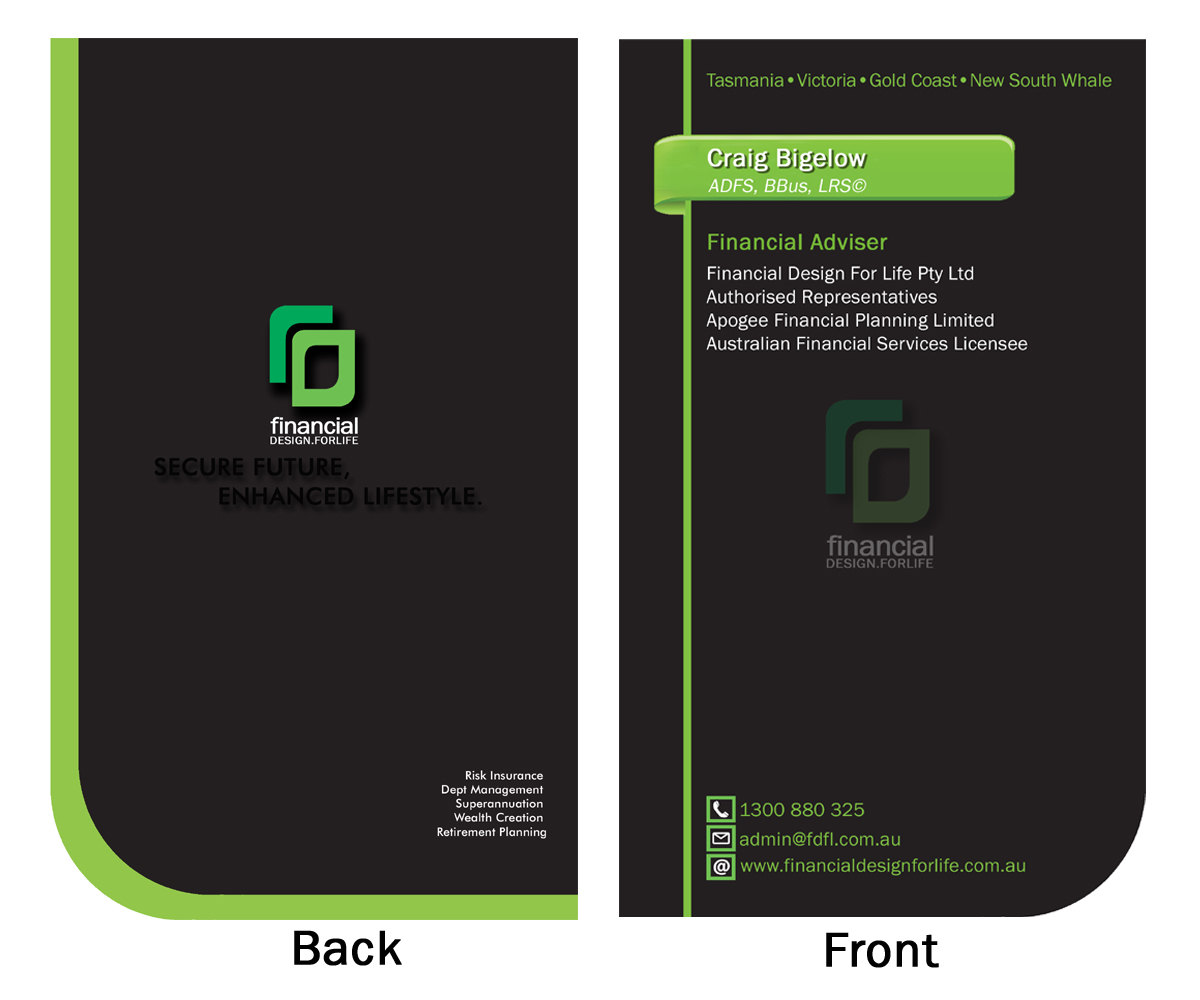 Business Card Design by nukil for this project | Design #1485313