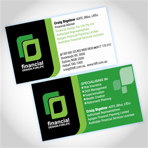 Business Card Design by RJ for this project | Design #1452502