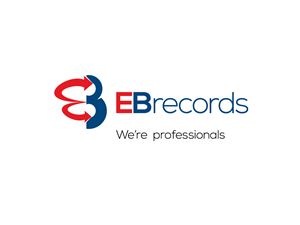 EBrecords  | Logo Design by nicholash