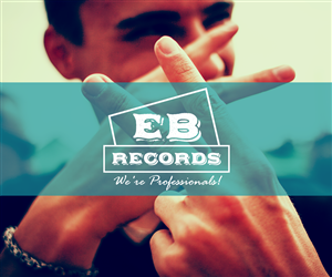 EBrecords  | Logo Design by z a n a