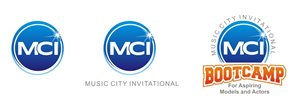Music City Invitational and BootCamp (different fonts) | Logo Design by RINIDEH