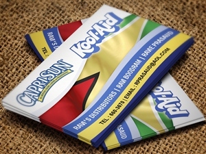Capri Sun Business card Design | Diseño de Tarjeta de Presentación por Sandaruwan