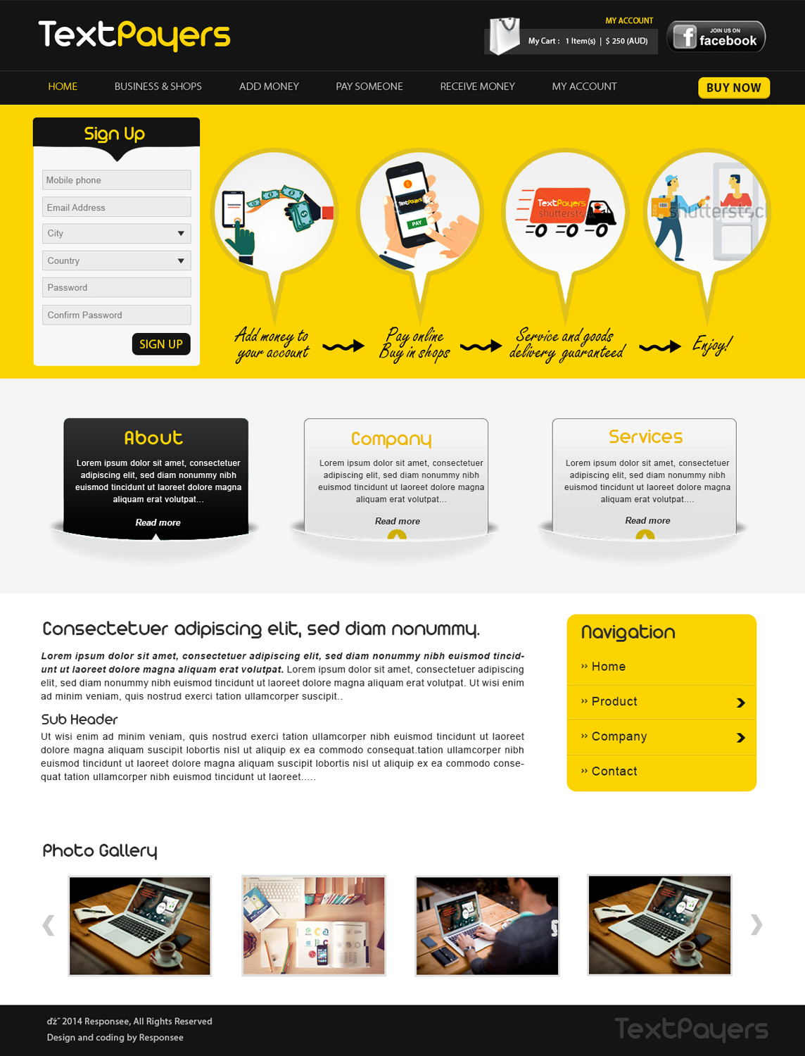 Diseño Web por webxvision para este proyecto | Diseño #5243883