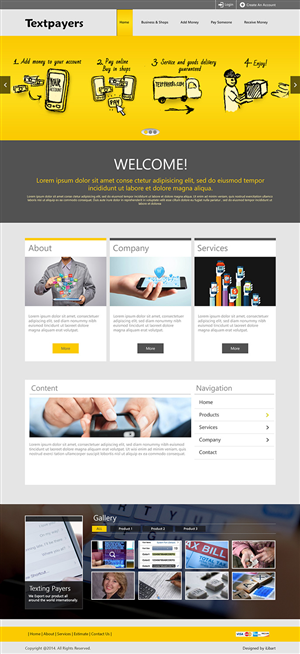 Web-Design von iLibart für dieses Projekt | Design: #5207640