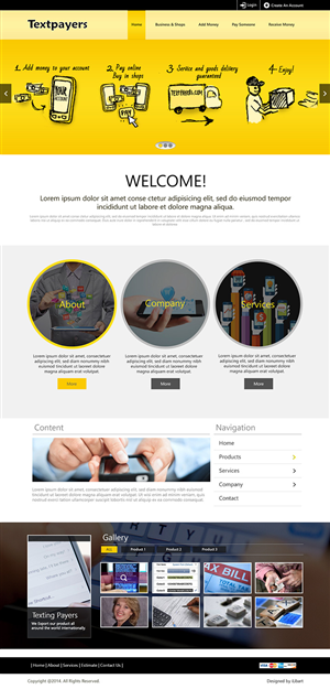 Web-Design von iLibart für dieses Projekt | Design: #5207958