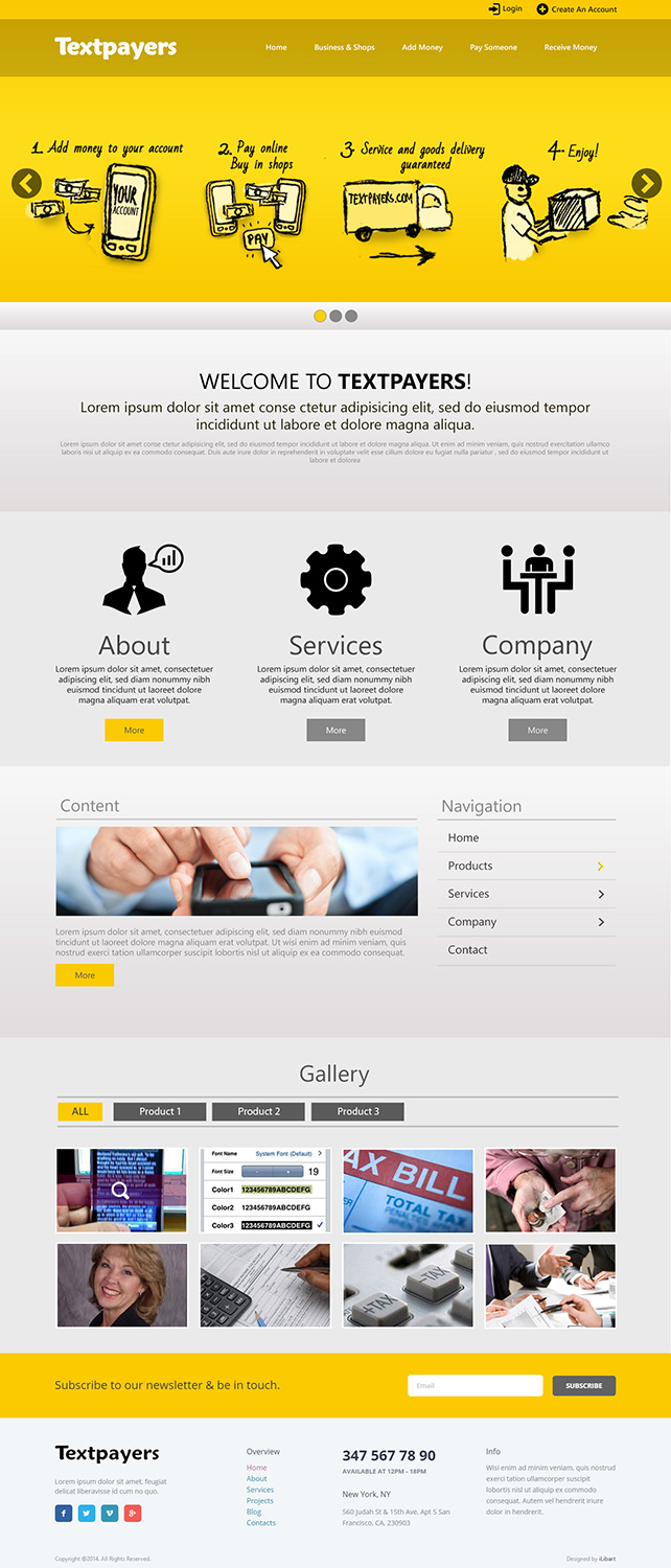 Diseño Web por iLibart para este proyecto | Diseño #5214136