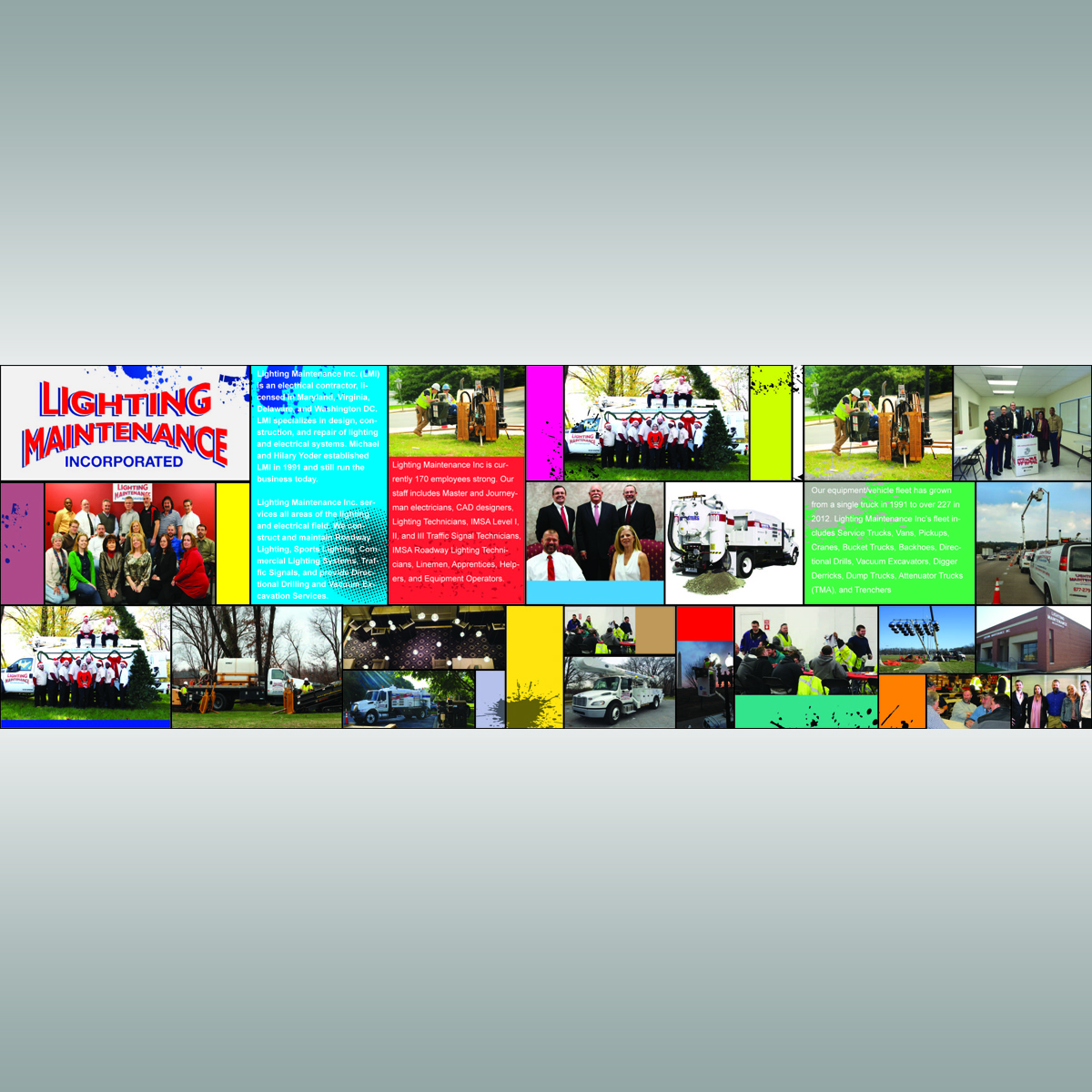 Poster-Design von nizamdeen für Lighting Maintenance Inc | Design #5393478