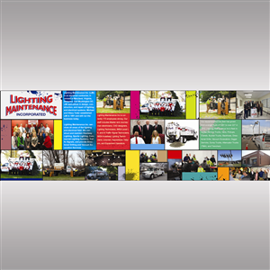 Poster-Design von nizamdeen für Lighting Maintenance Inc | Design: #5393478