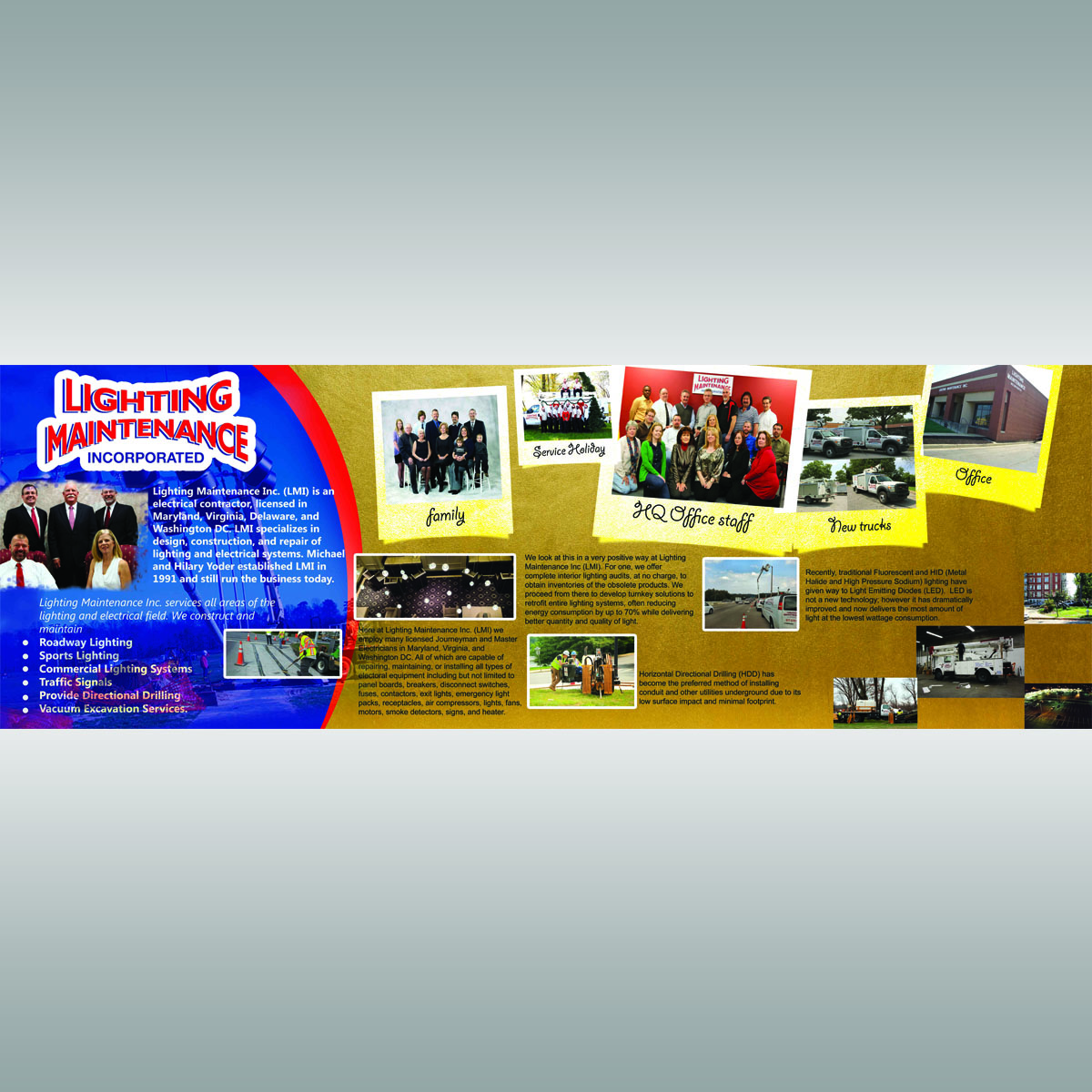 Poster Design by nizamdeen for Lighting Maintenance Inc | Design #5393495