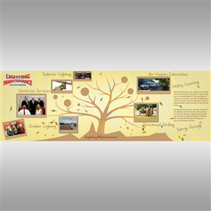 Poster-Design von nizamdeen für Lighting Maintenance Inc | Design: #5399094