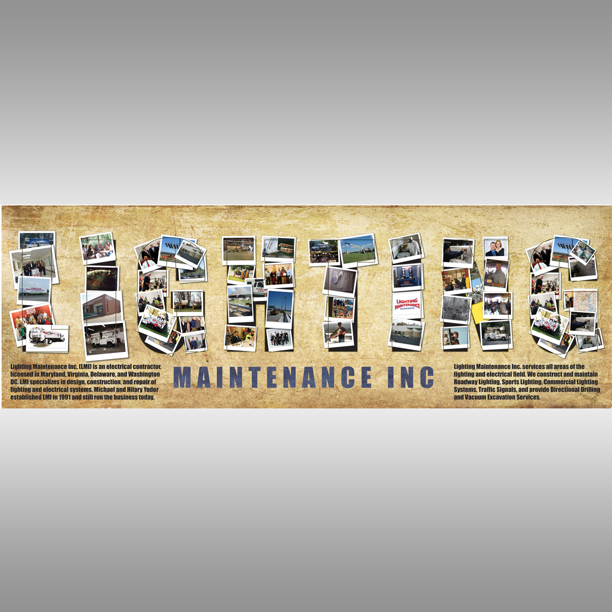 Poster-Design von nizamdeen für Lighting Maintenance Inc | Design #5399926