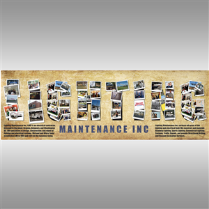 Poster-Design von nizamdeen für Lighting Maintenance Inc | Design: #5399926