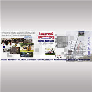 Poster-Design von nizamdeen für Lighting Maintenance Inc | Design: #5410522